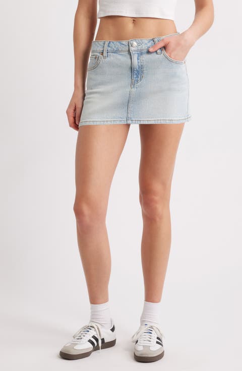Women's Mini Jean & Denim Skirts | Nordstrom