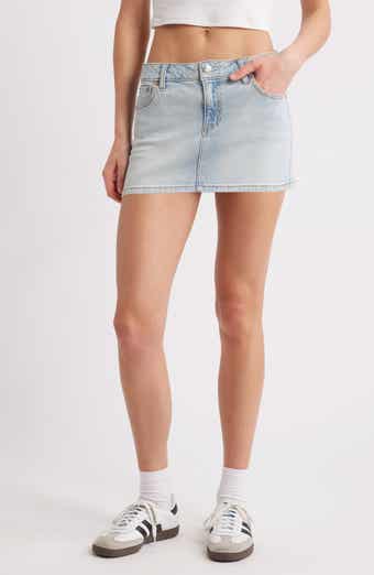 PacSun Joanie Stretch Denim Miniskirt