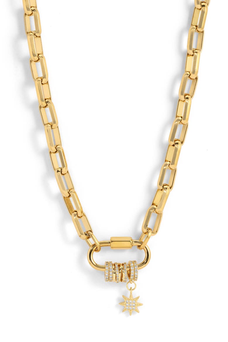 Starlink Necklace, Main, color, Gold