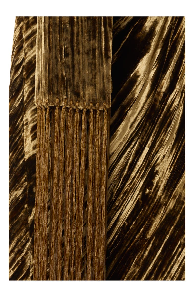 Burberry Velvet Dress, Alternate, color, 