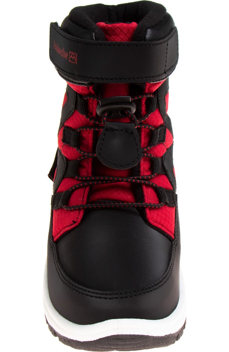 AVALANCHE Kids' Avalanche Snow Boot, Alternate, color, Black/Red