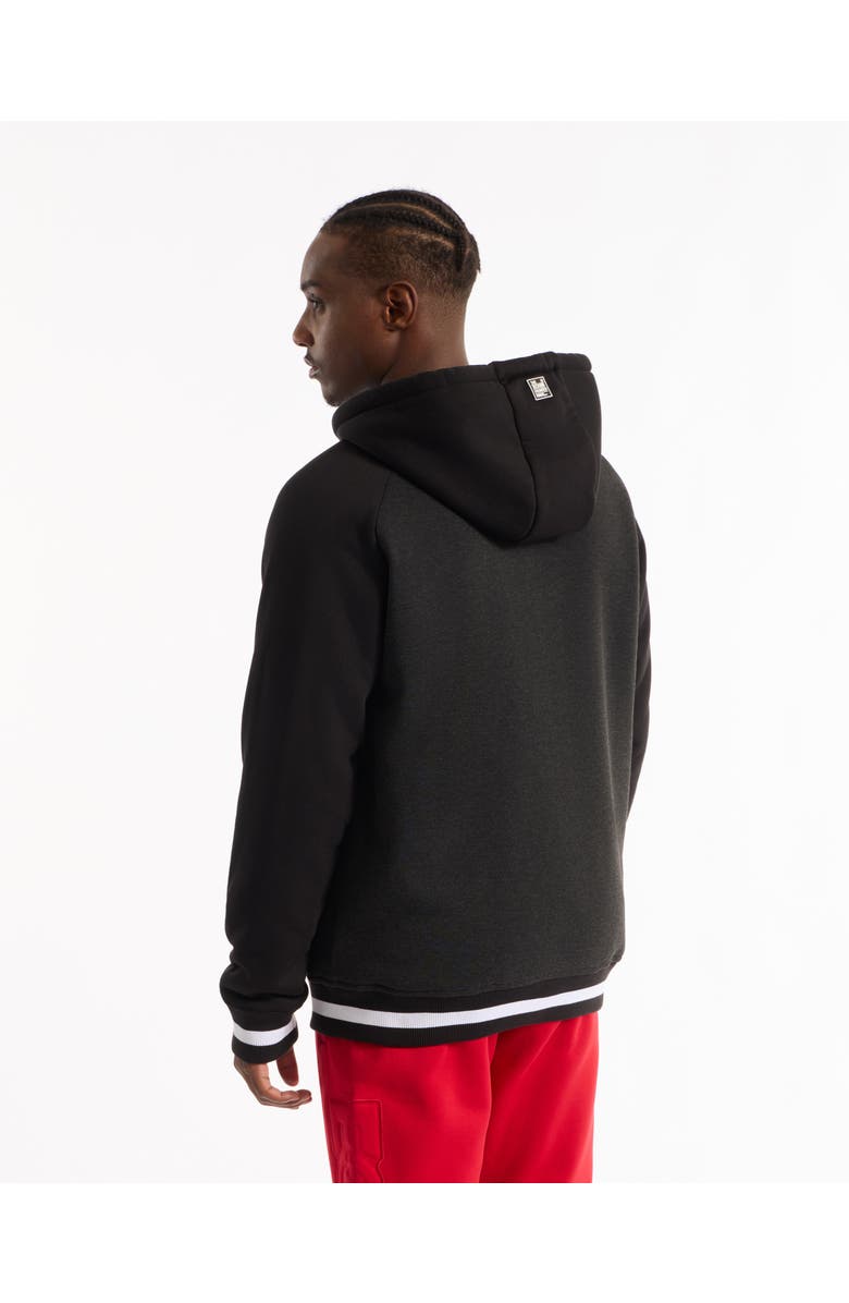 Ecko Unltd. Men's Baseball faux shearling Varsity Jacket, Alternate, color, 