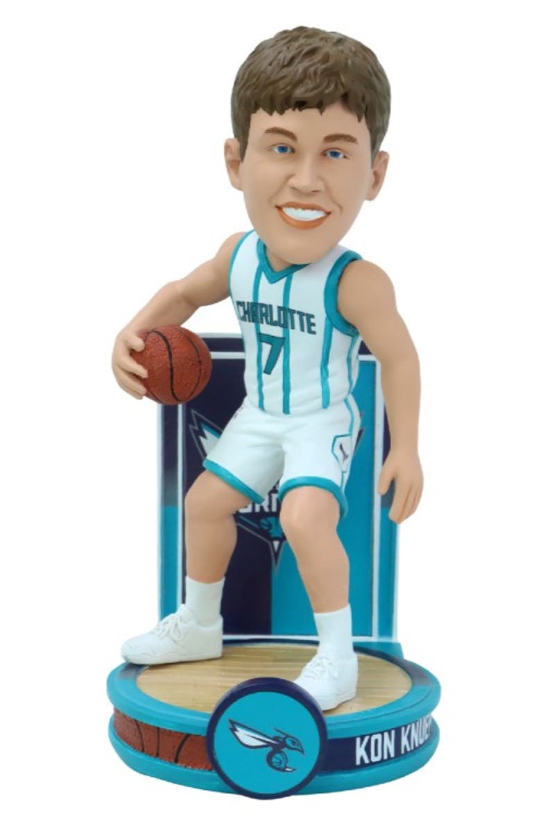 FOCO Kon Knueppel (Charlotte Hornets) Banner Series NBA Rookie Bobblehead, Main, color, Multi-Color