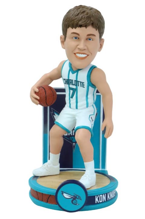 Kon Knueppel (Charlotte Hornets) Banner Series NBA Rookie Bobblehead
