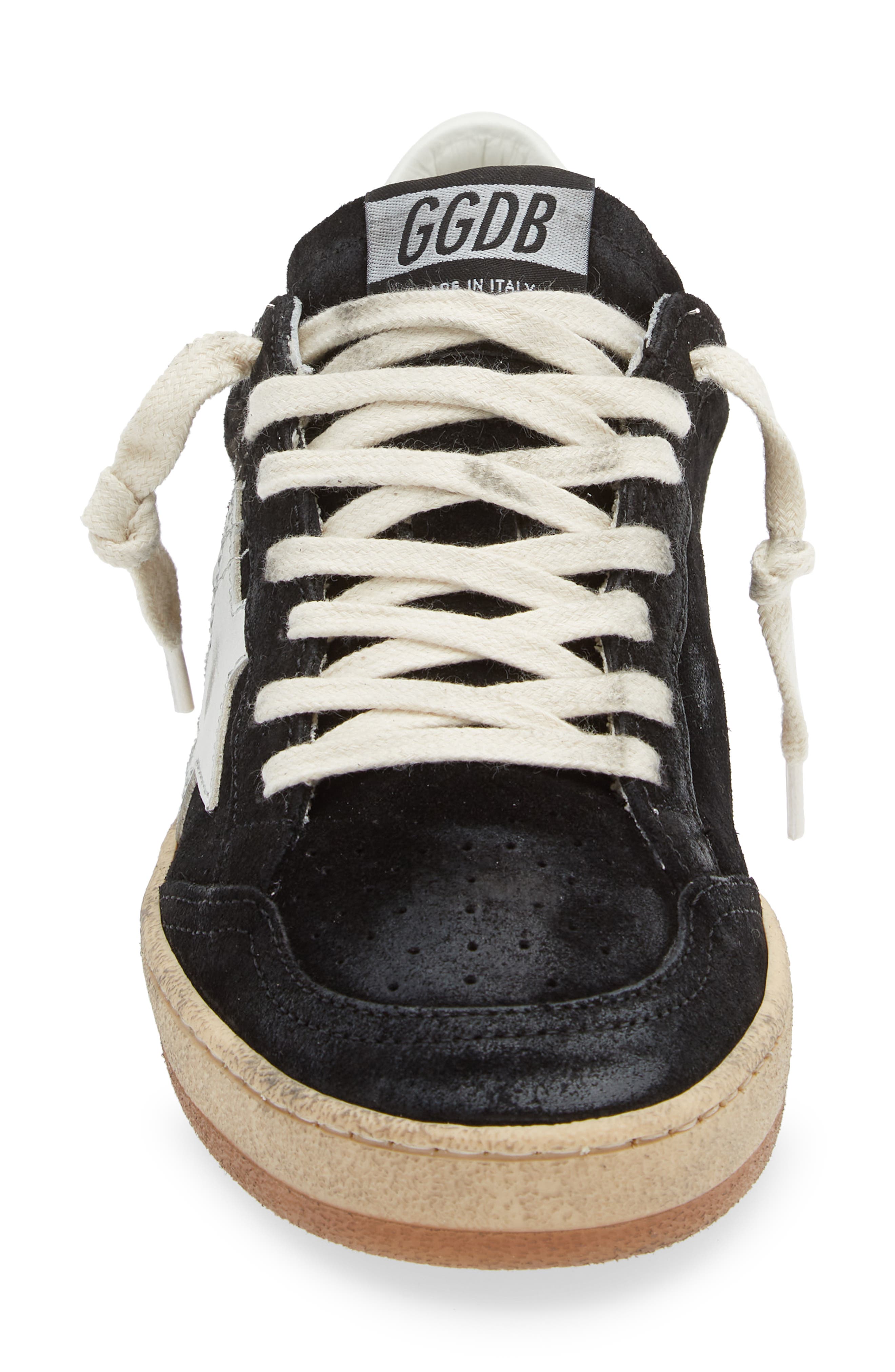Golden Goose Ball Star Low Top Suede Sneaker, Alternate, color, 