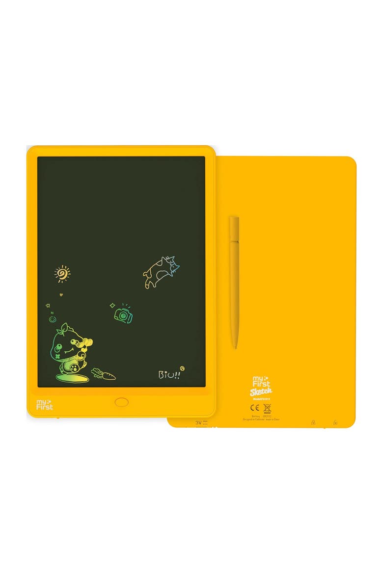 Sketch 3 - LCD Writing Tablet for Kids, Main, color, Yellow