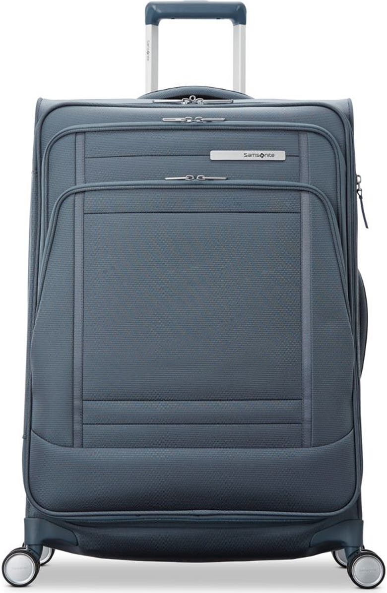 Samsonite UpLIFT 2-Piece Set (Carry-On/Checked-Medium) Lightweight Softside Expandable Luggage, Alternate, color, Elemental Blue