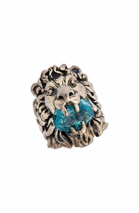 Gucci Lion Head Ring