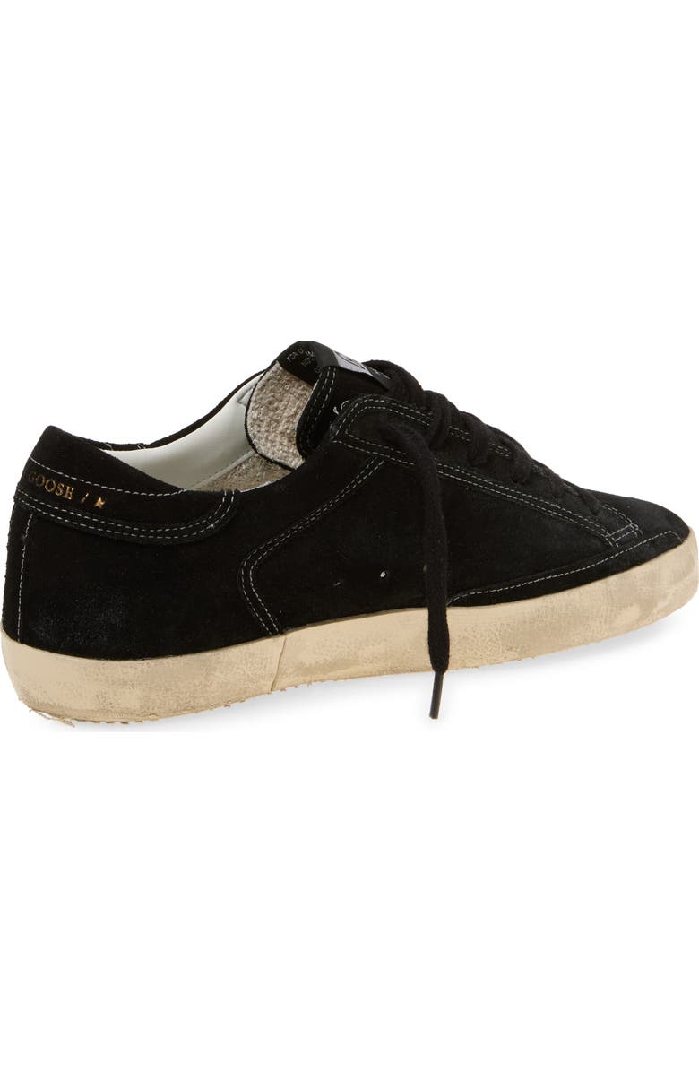 Golden Goose Super-Star Low Top Sneaker, Alternate, color, Black/ Silver