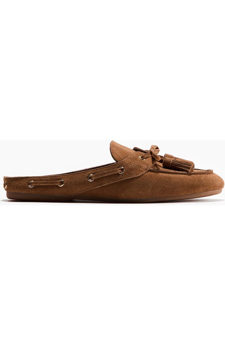 H&M Split Suede Mules, Alternate, color, Brown