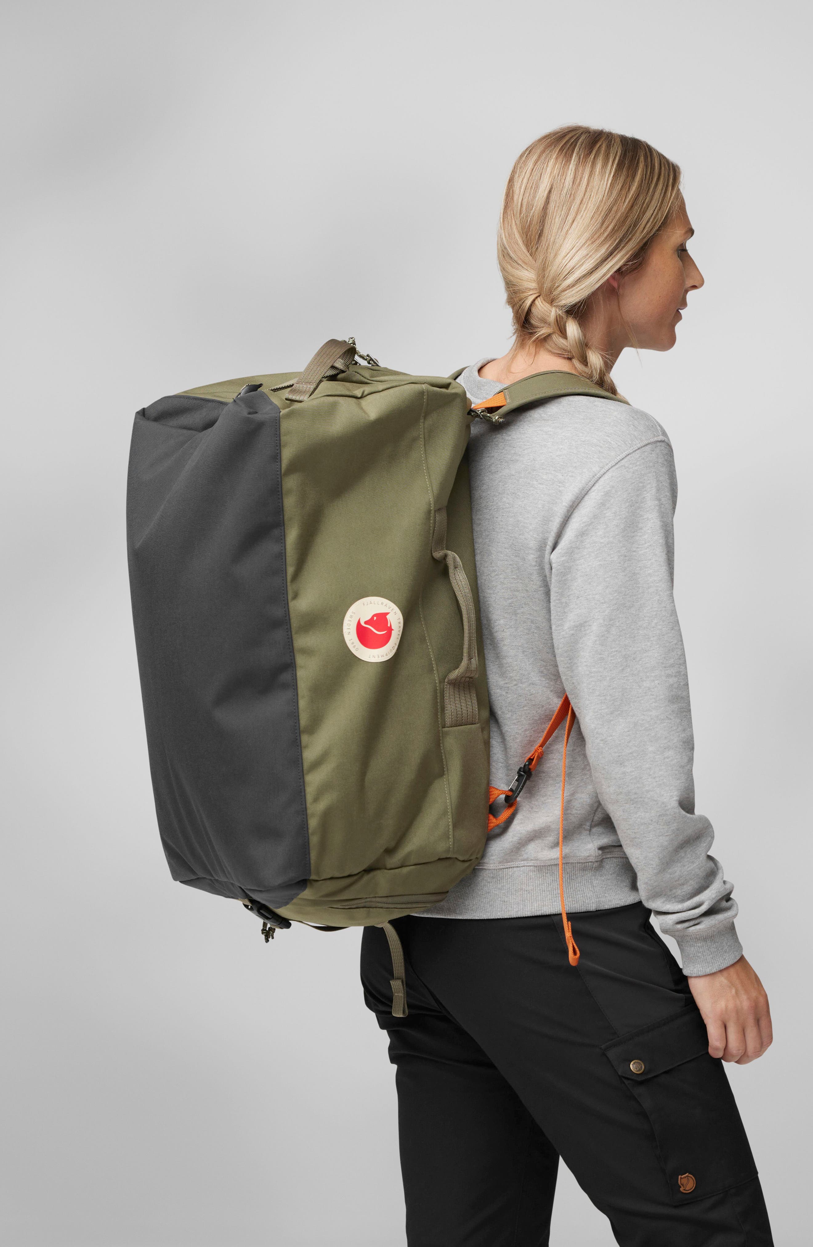Fjällräven Farden 50-Liter Duffle Bag, Alternate, color, Green