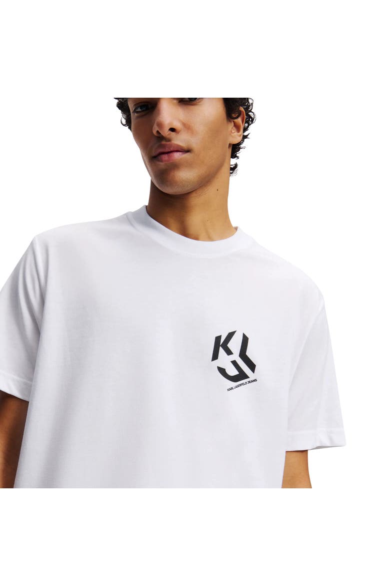 Men's Monogram T-Shirt, Alternate, color, White