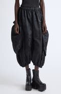 Comme des Garçons Comme des Garçons Floral Jacquard Wide Leg Pants