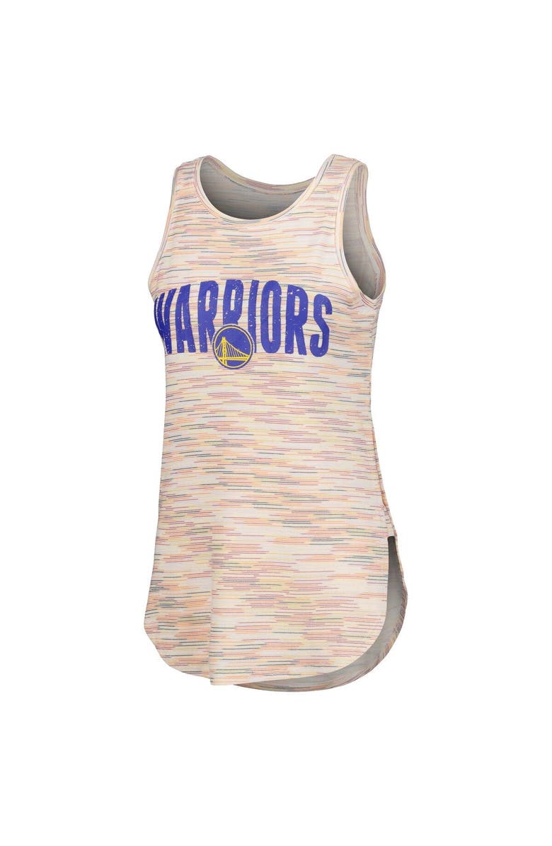 CONCEPTS SPORT Women's Concepts Sport White Golden State Warriors Sunray Tank Top, Alternate, color, White