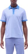 Bugatchi Tipped Cotton Piqué Polo