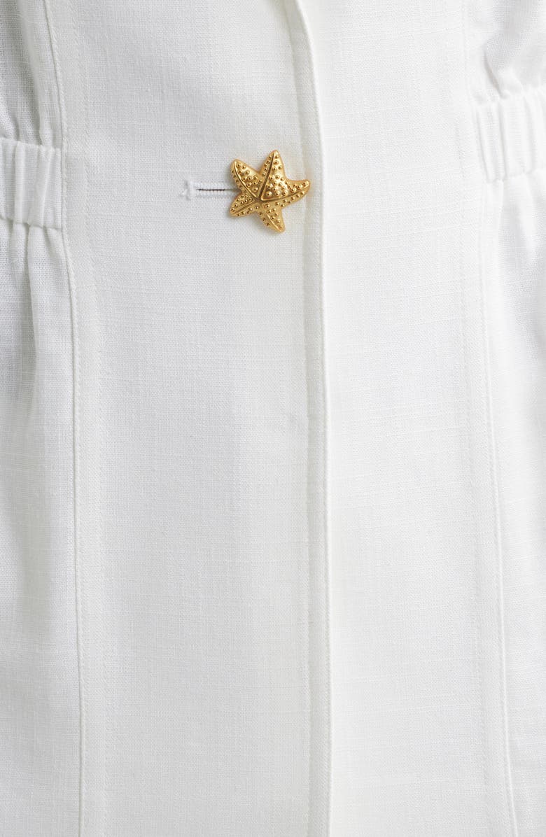 Tahari ASL Short Sleeve One-Button Jacket, Alternate, color,