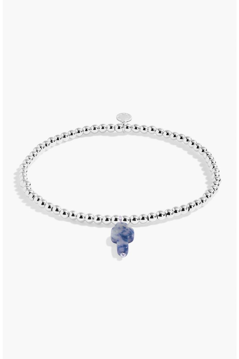 A Little 'Faith' Bracelet, Alternate, color, Silver Plated