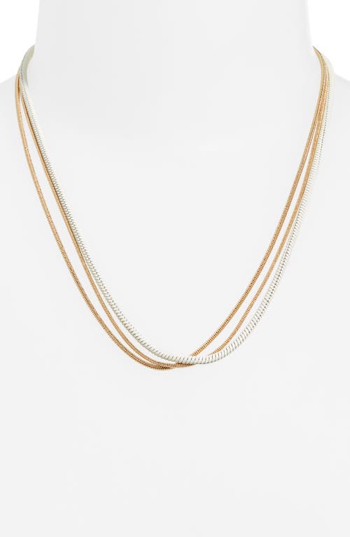 Nordstrom Snake Chain Layered Necklace