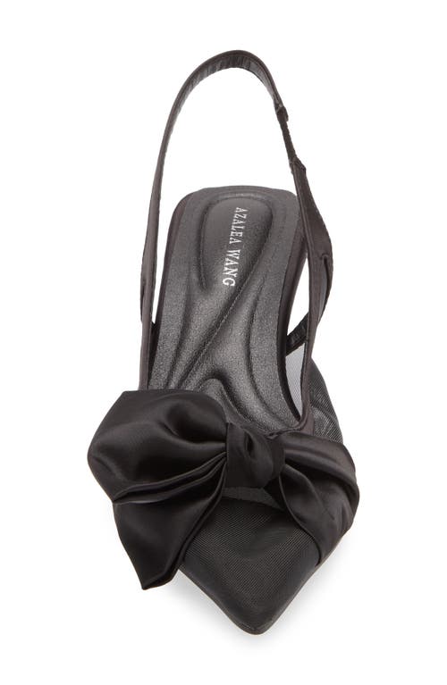 Azalea Wang Chloris Slingback Pump In Black