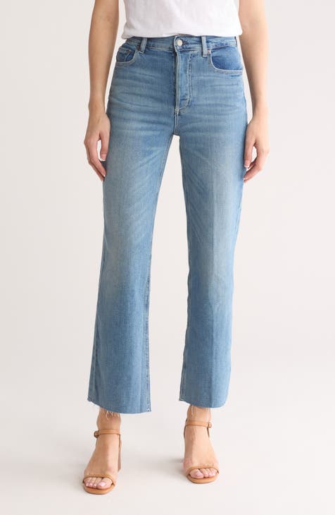 The Mikey High Waist Straight Leg Jeans