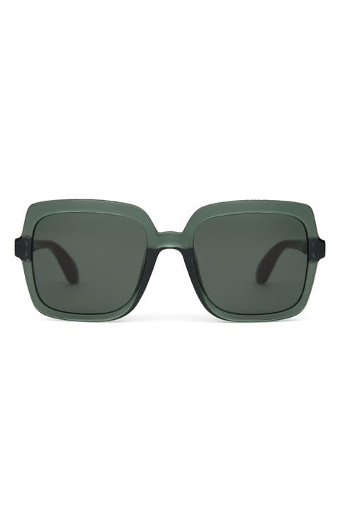 Athena 56mm Square Sunglasses