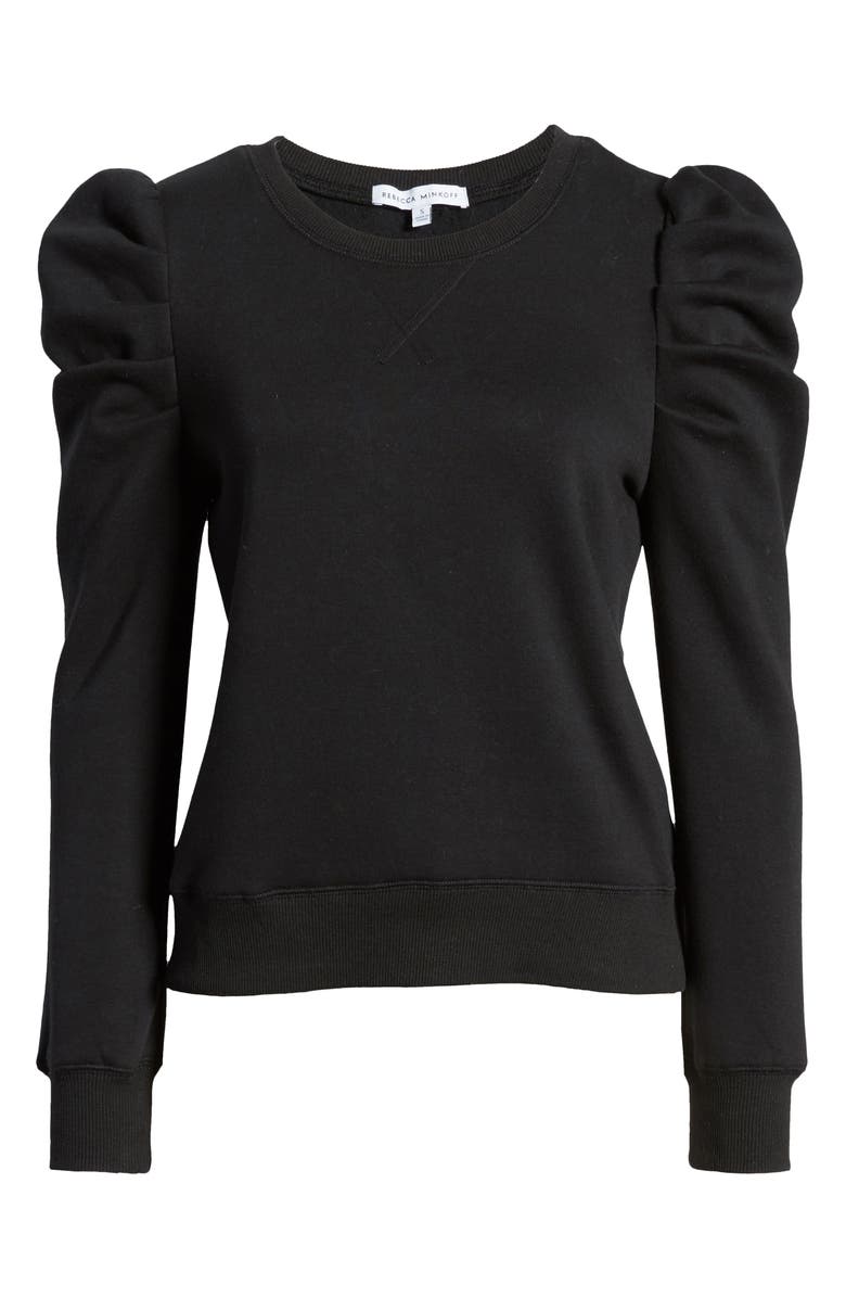 Rebecca Minkoff Janine Puff Sleeve Sweatshirt, Alternate, color,