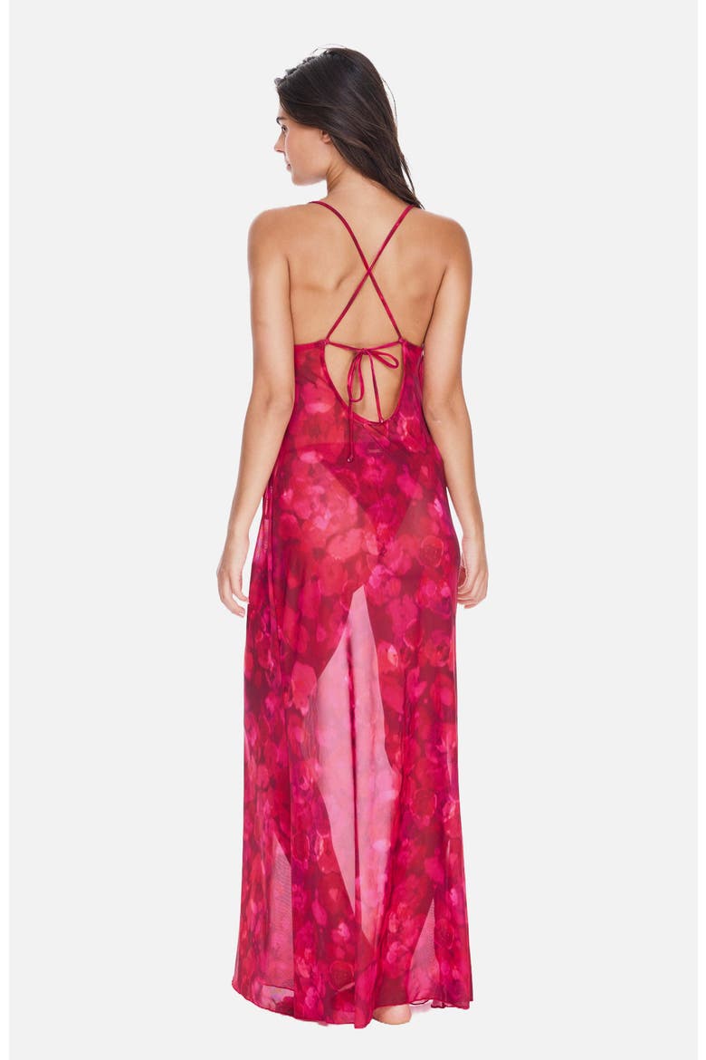 Beach To Bar Dress, Alternate, color, ROUGE