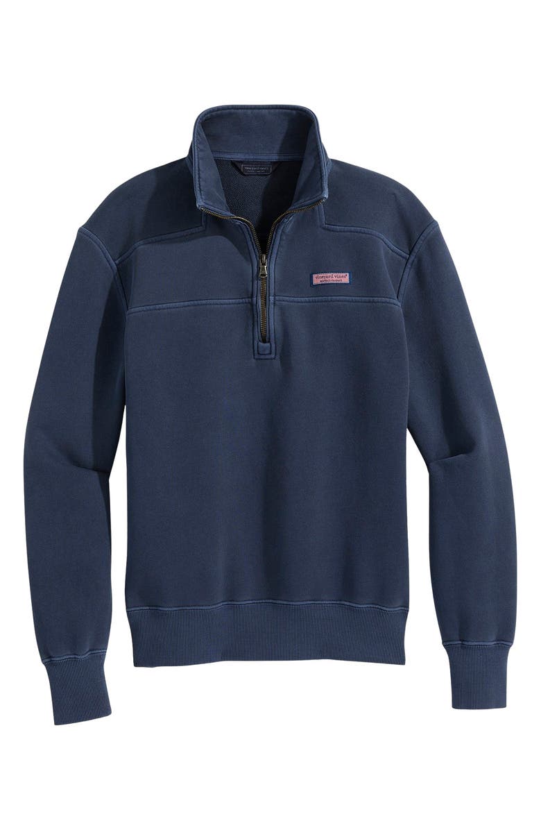 vineyard vines Shep Quarter Zip Pullover, Alternate, color, Nautical Navy