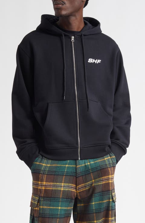 Gender Inclusive Flower Logo Regenerative Cotton Graphic Hoodie