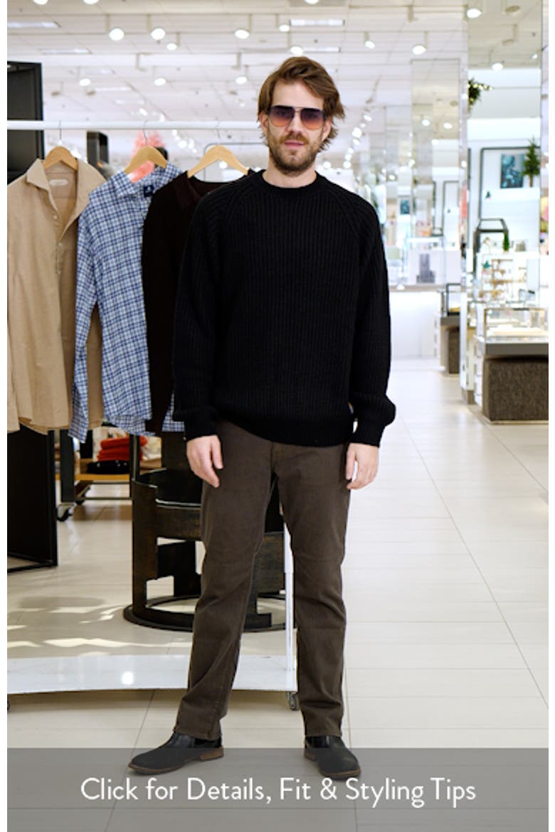 Firth Oversize Ribbed Crewneck Sweater video