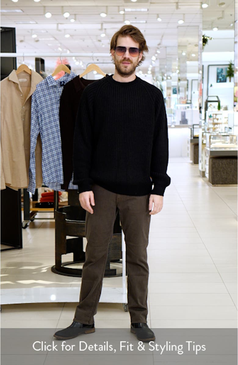 Firth Oversize Ribbed Crewneck Sweater, sales video thumbnail