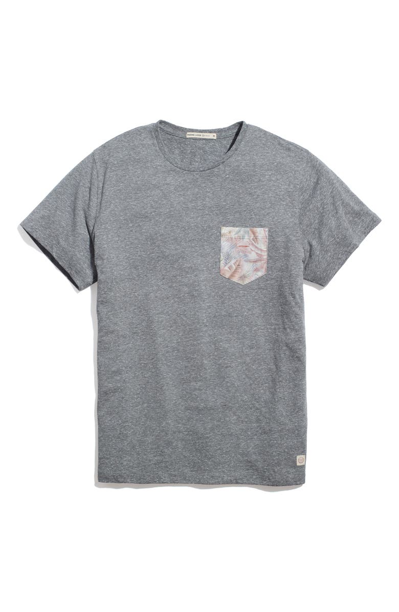 Marine Layer Signature Pocket T-Shirt, Alternate, color,