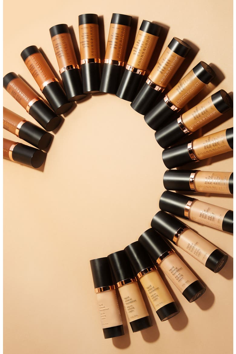 Liquid Mineral Foundation, Alternate, color, Ebony