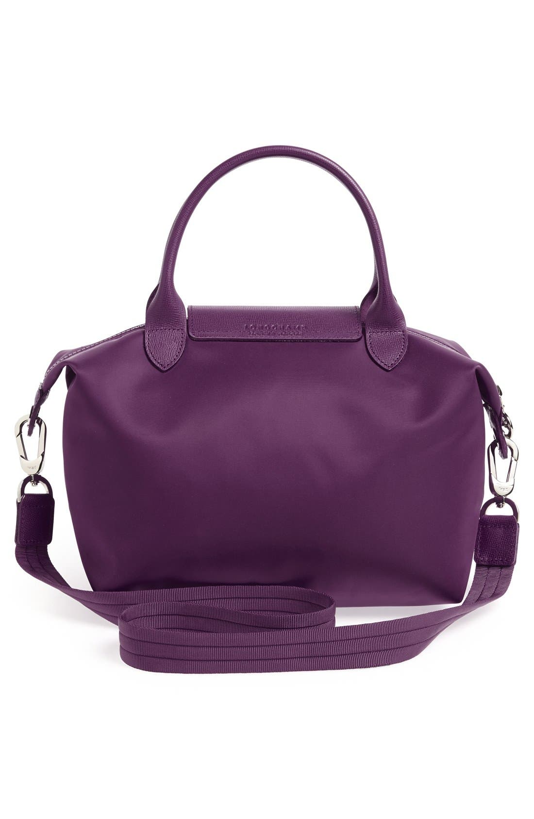 'Le Pliage Neo - Small' Tote, Alternate, color, BILBERRY