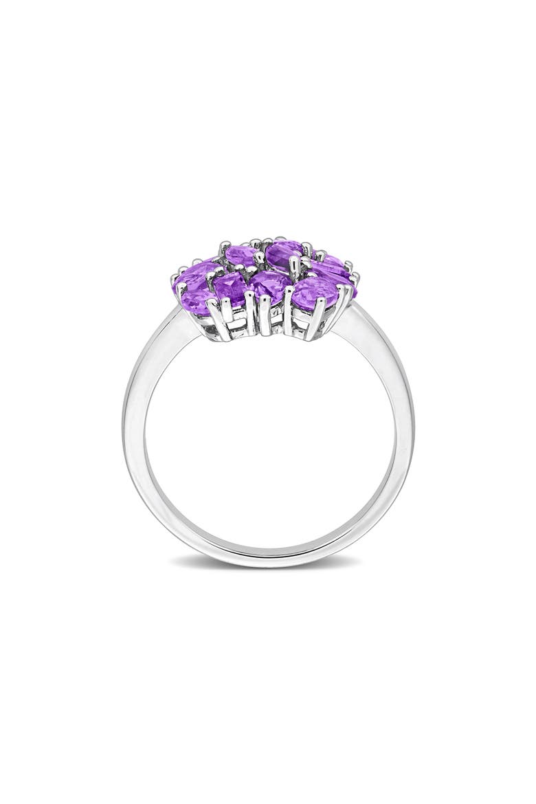 Multi-Shape Amethyst Sterling Silver Ring, Alternate, color, PURPLE