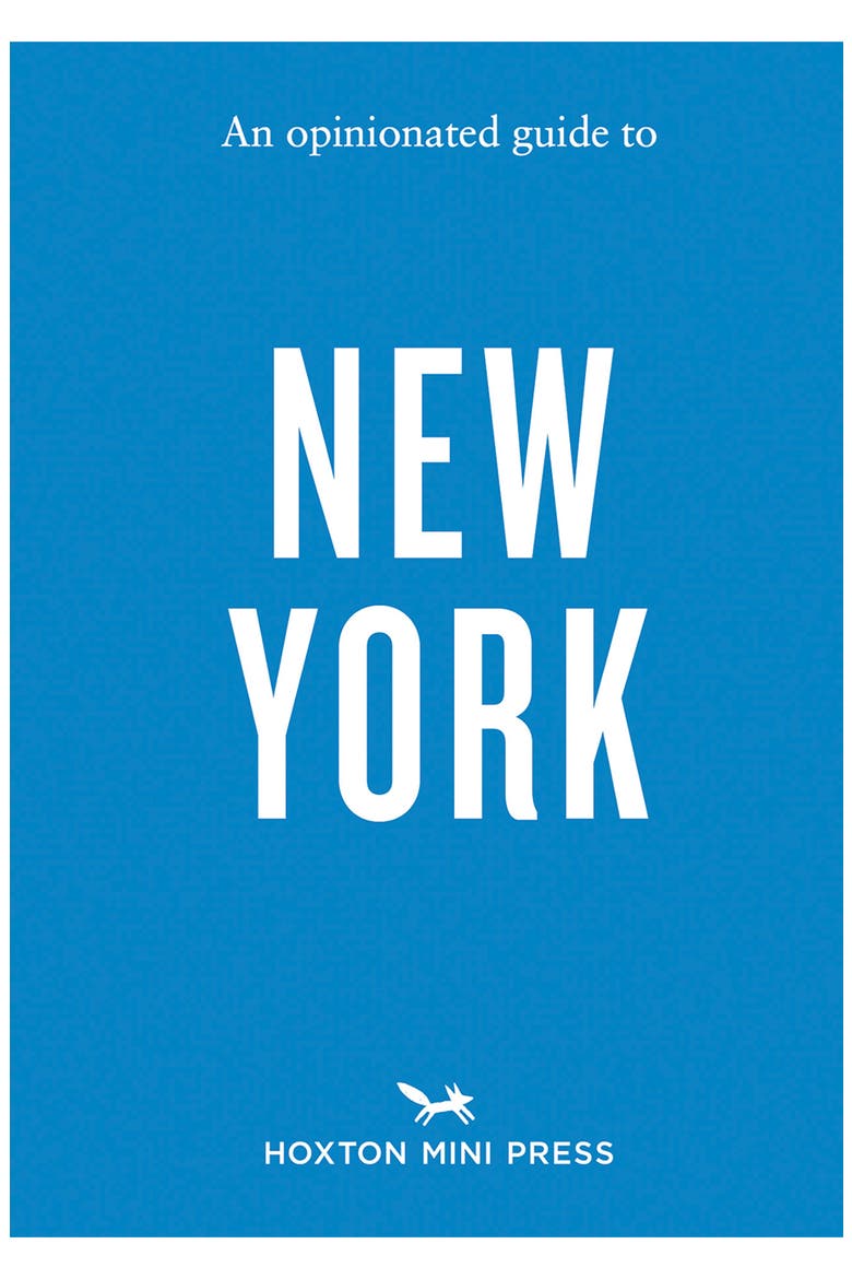 An Opinionated Guide to New York Book, Main, color, BLUE
