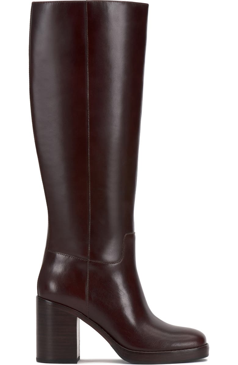 Vince Camuto Gibi Knee High Boot, Alternate, color, Rich Mahogan Wstltr
