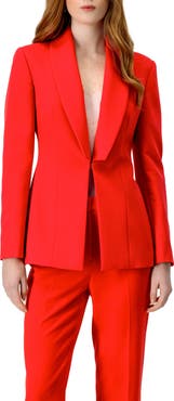 IVONNE Blazer with Shawl Lapel