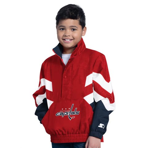 Youth Starter  Red Washington Capitals Prospect Half-Zip Pullover Top