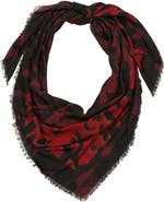 AllSaints Teresa Siren Silk Square Scarf