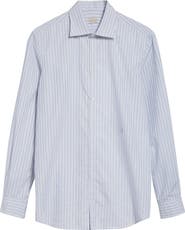Massimo Alba Genova Classic Stripe Cotton Button-Up Shirt
