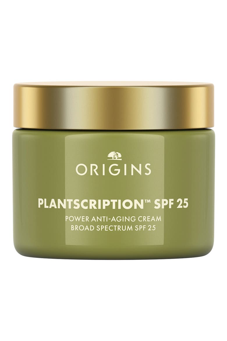 Plantscription™ SPF 25 Power Anti-Aging Cream Moisturizer, Main, color, NO COLOR