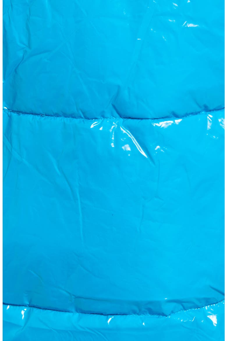 Water Repellent Puffer Jacket, Alternate, color, AZURE BLUE