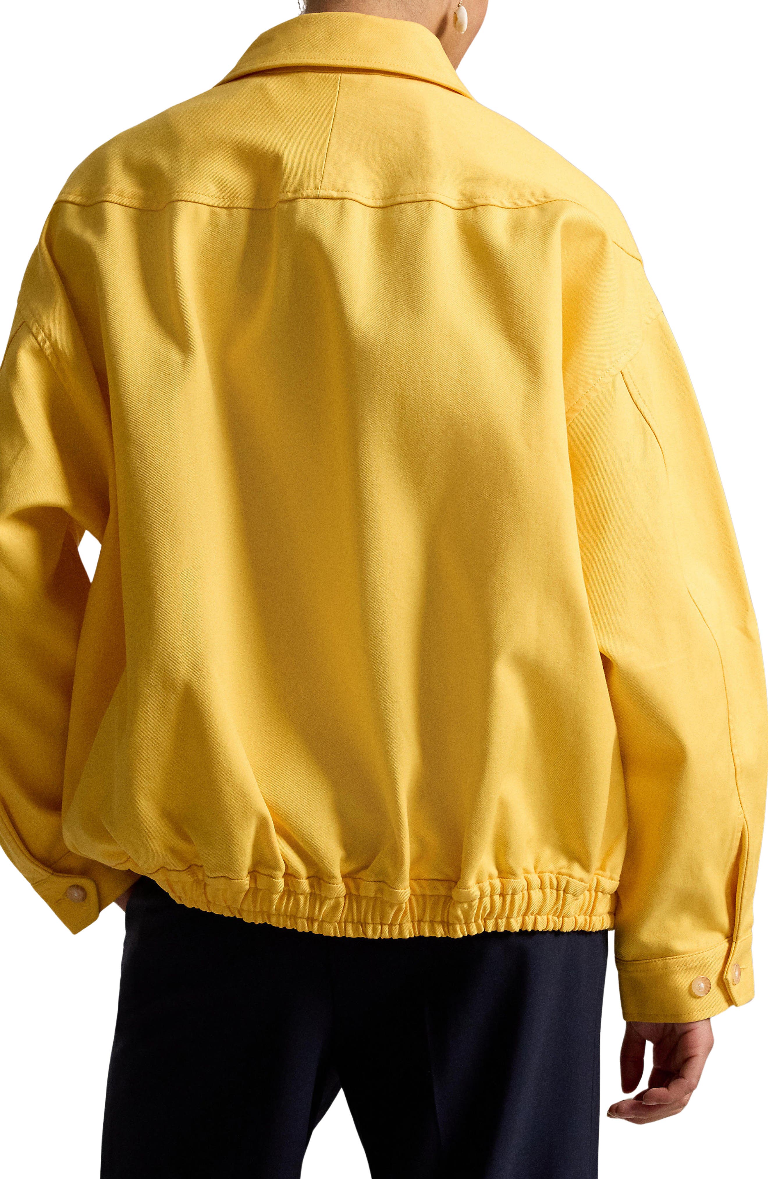Polo Ralph Lauren Oversize Double Face Cotton Windbreaker (Women