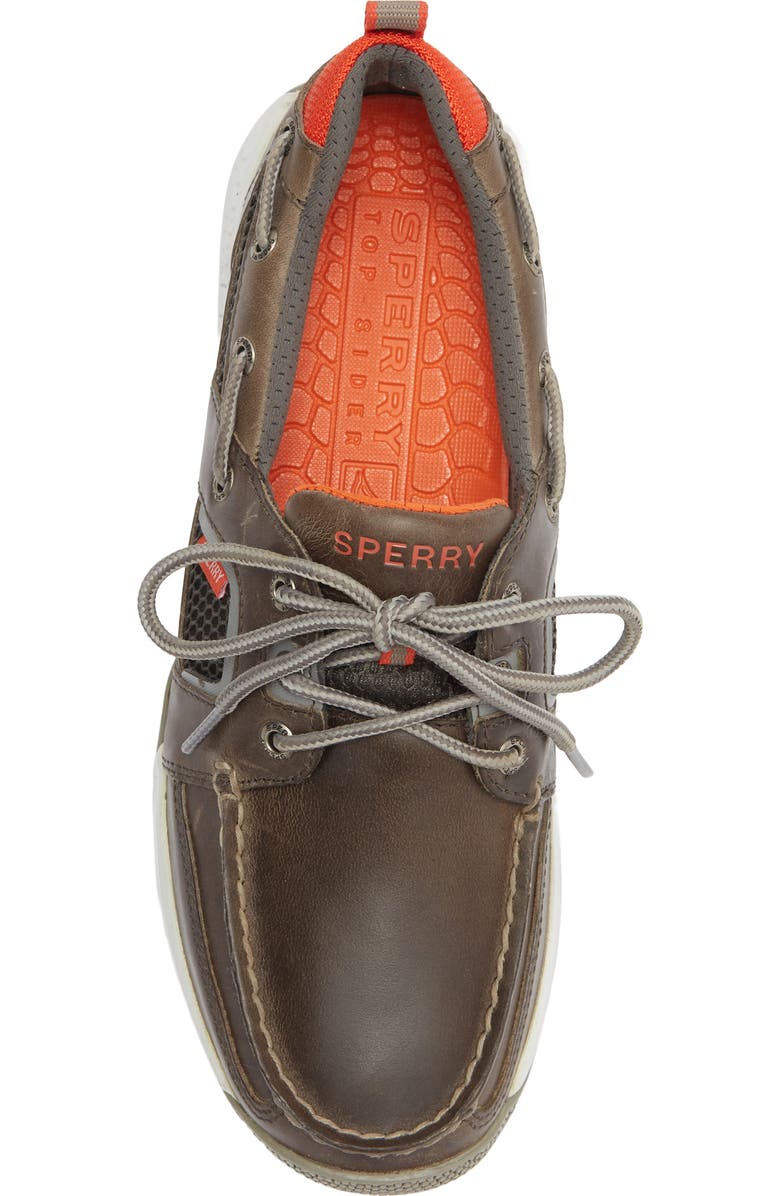 Sperry Sea Kite Boat Shoe, Alternate, color, Grey