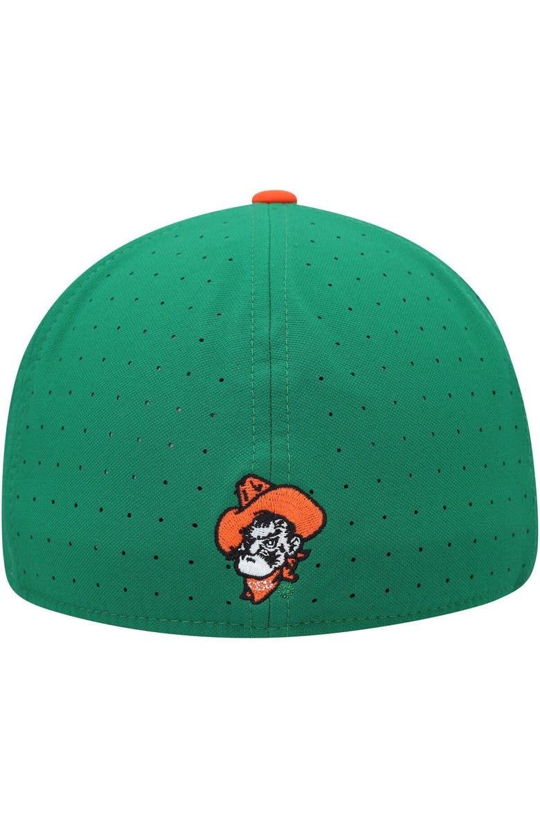 Nike Men's Nike Green Oklahoma State Cowboys Aero True Baseball Performance Fitted Hat, Alternate, color, Green