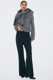 H&M Bootcut Crease-front Trousers