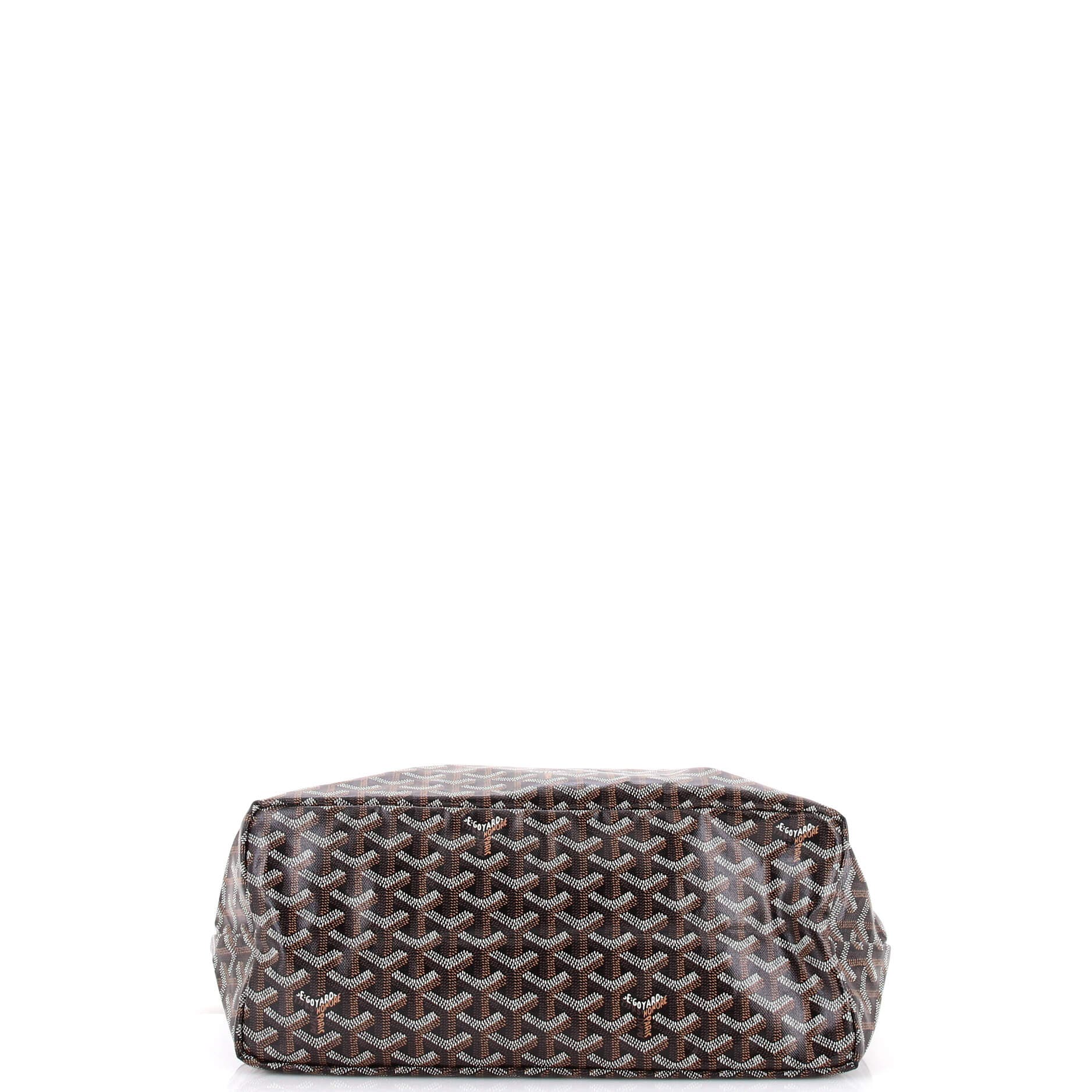 Pre-Owned Goyard Saint Louis Tote Coated Canvas PM, Alternate, color, Black