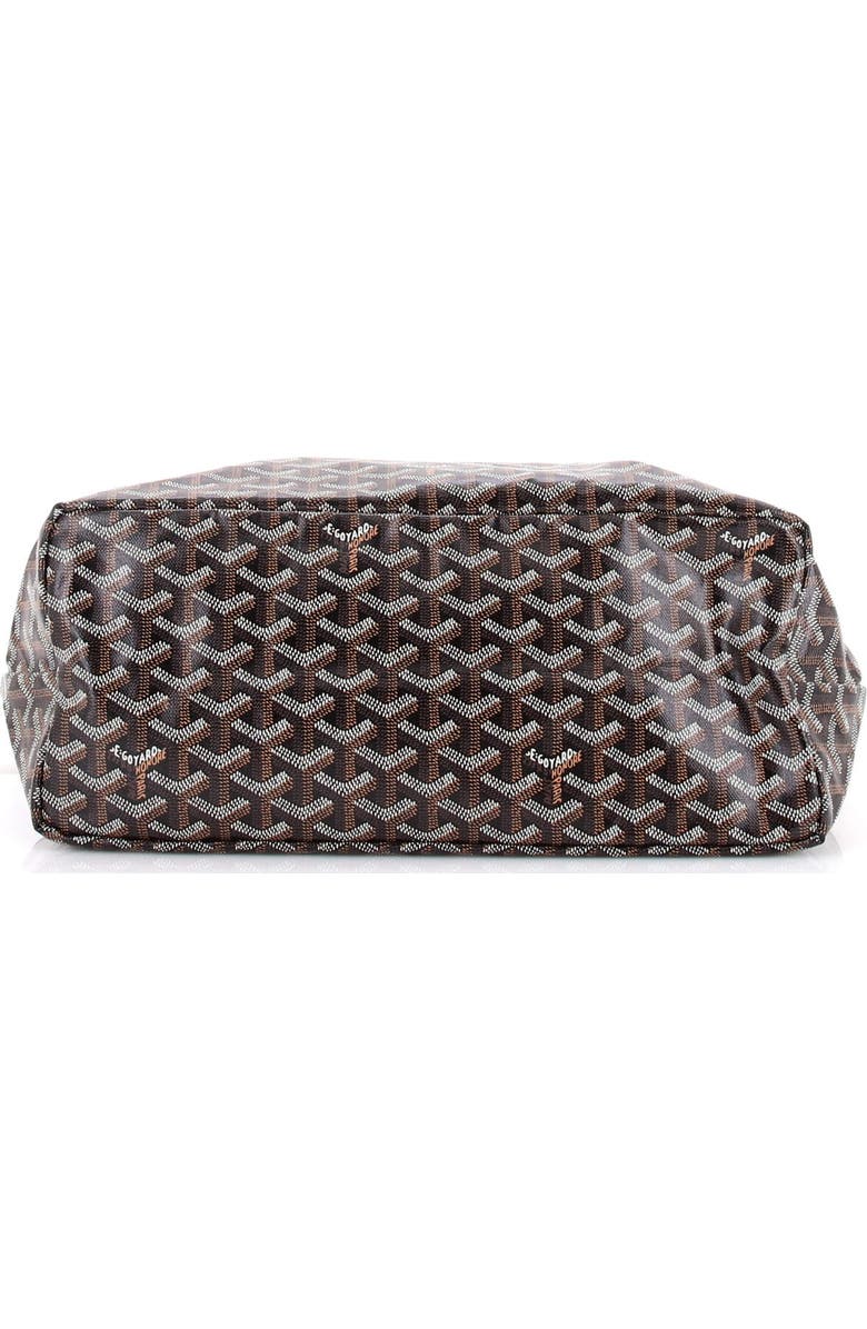 Pre-Owned Goyard Saint Louis Tote Coated Canvas PM, Alternate, color, Black