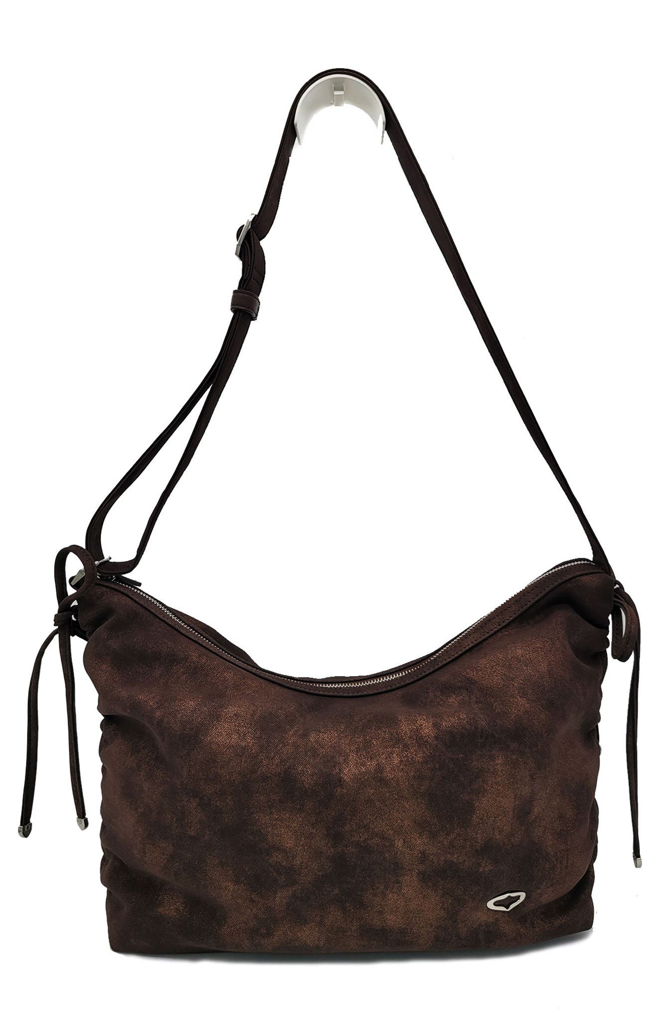 Oryany Rusty Faux Suede Crossbody Bag